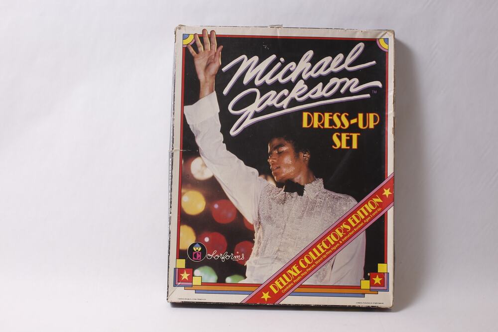 Michael Jackson Dress-up Set Colorforms 1984 Deluxe Collectible ~ 260214-WH 979